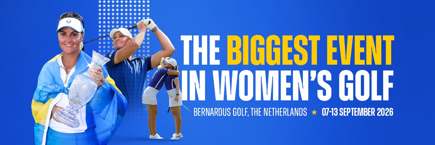Solheim Cup Team Europe's banner