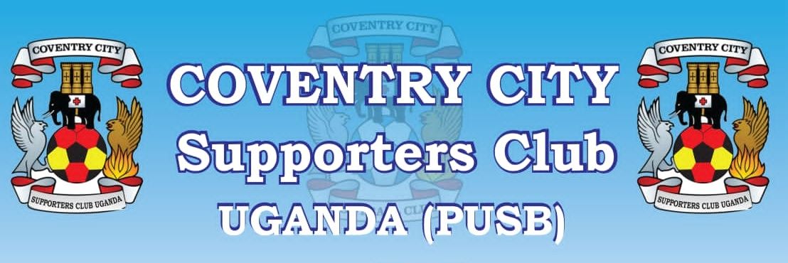 Coventry City Uganda Supporters Club's banner