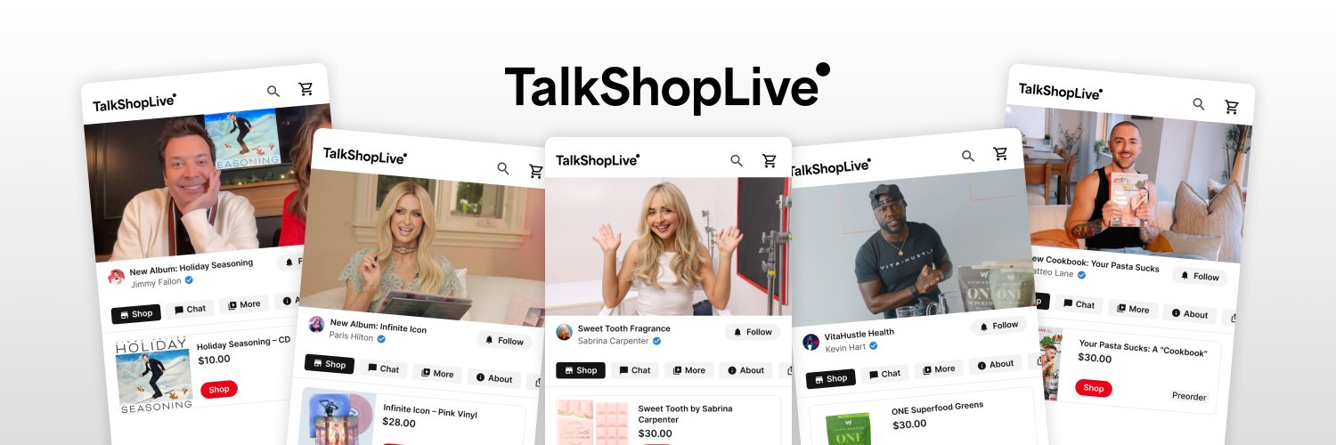 TalkShopLive's banner