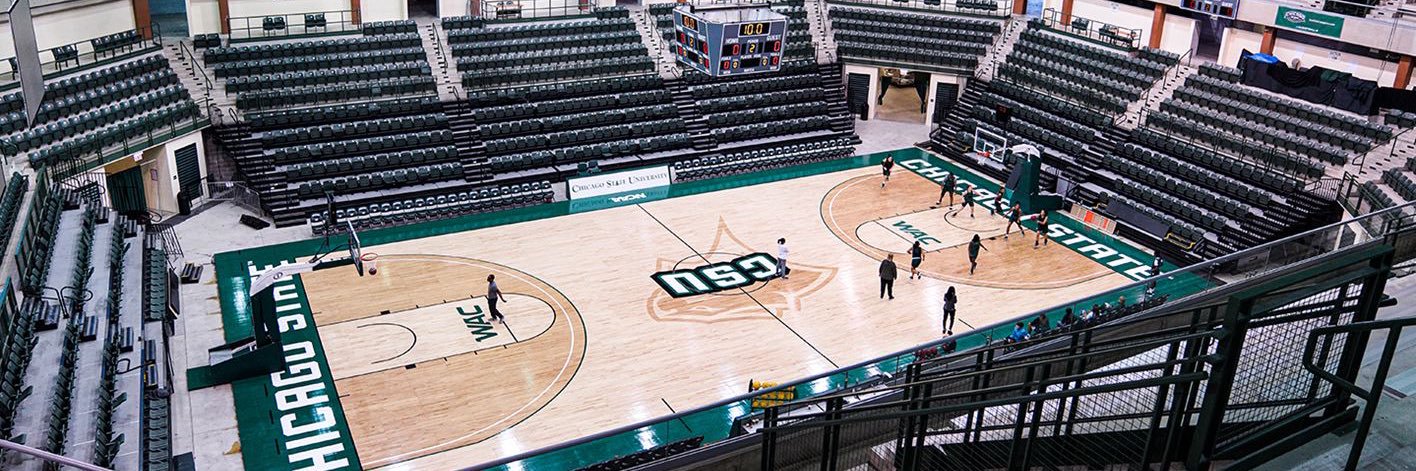 Chicago State Men's Basketball's banner