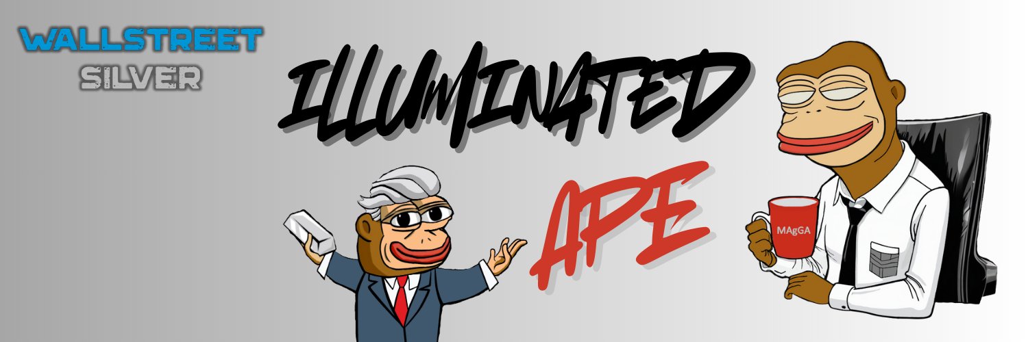Illuminated Ape's banner