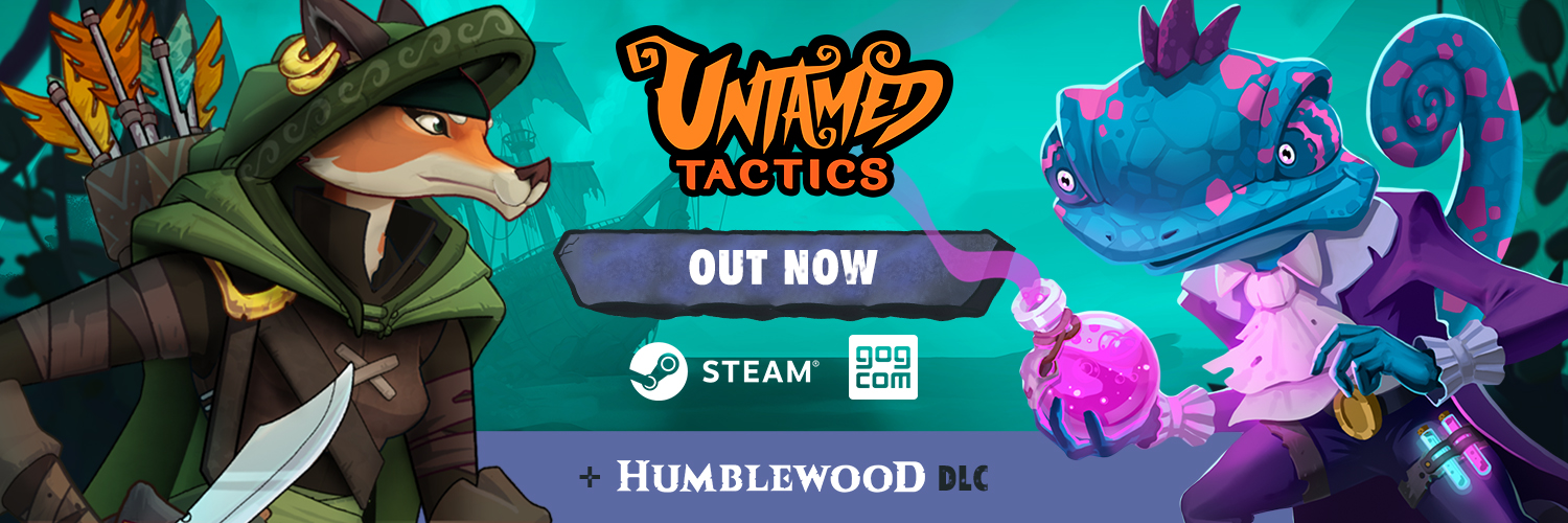 Untamed Tactics | Out NOW!'s banner