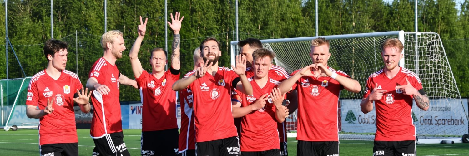 Eidsvold IF Fotball's banner