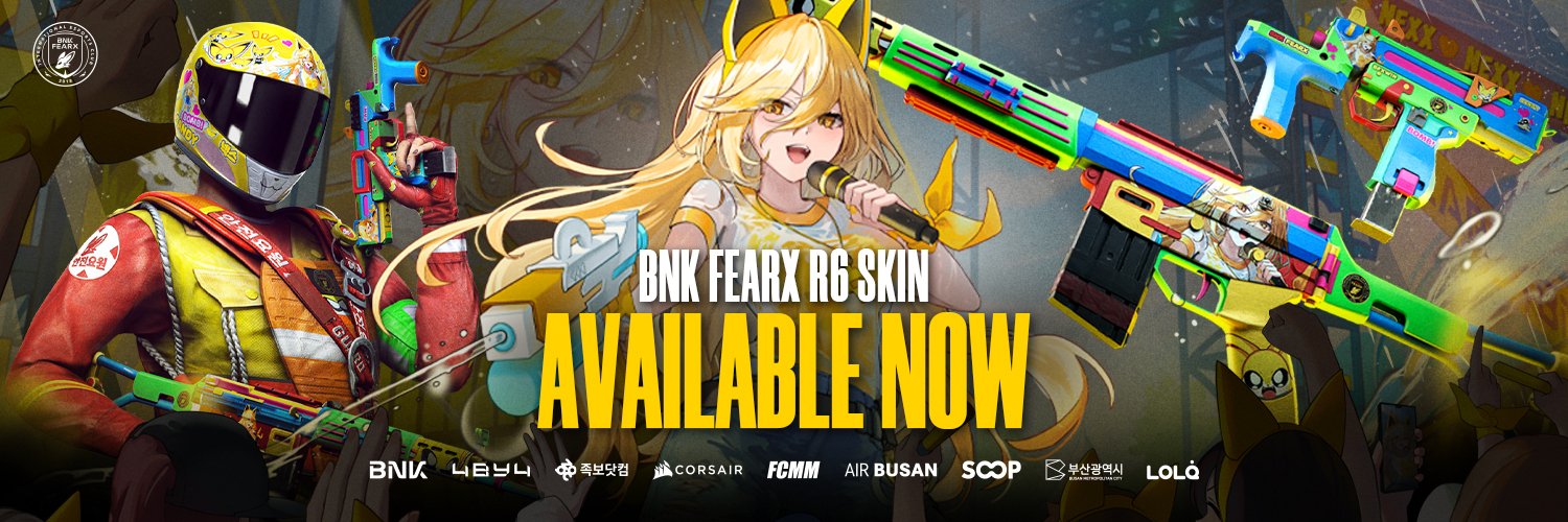 BNK FEARX Esports's banner