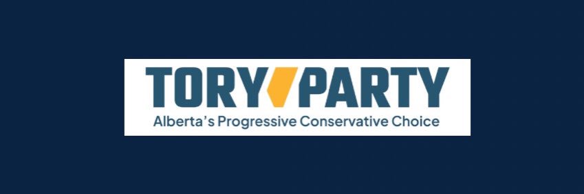 Progressive Tory Party of Alberta's banner