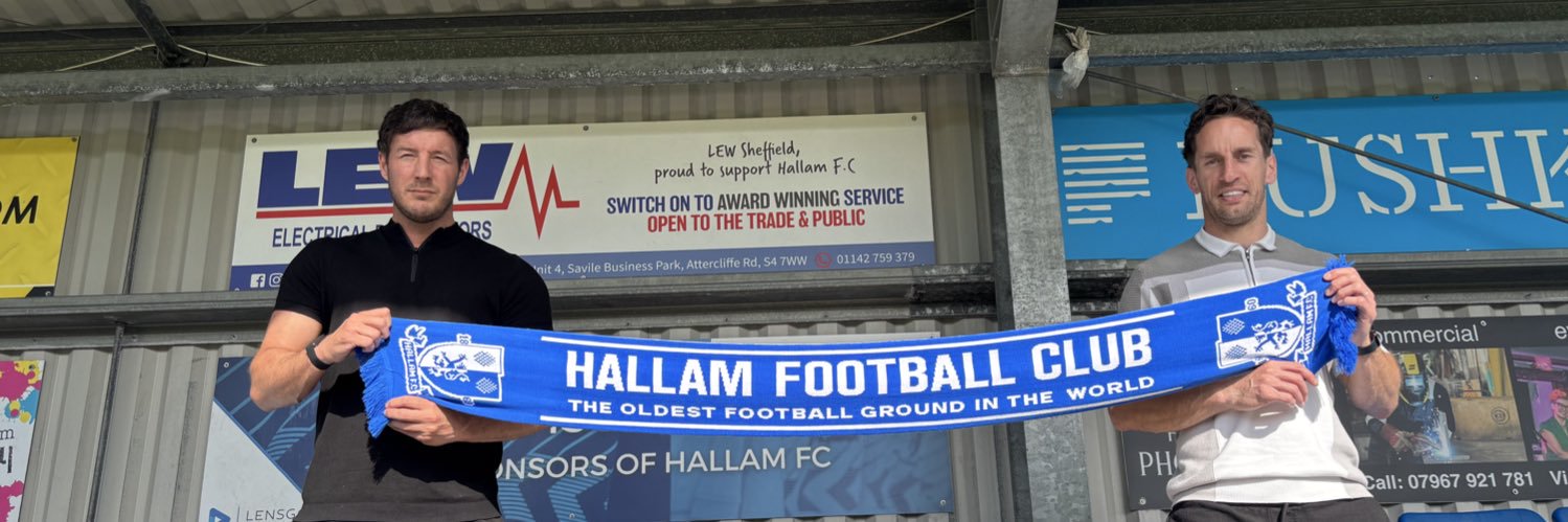 Hallam FC's banner
