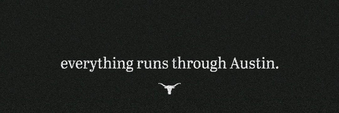 aggressively optimistic texas fan's banner