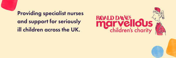 Roald Dahl Charity's banner