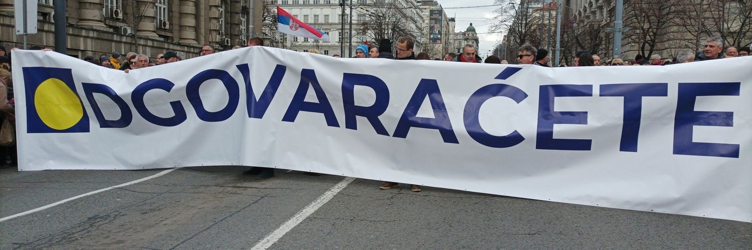 Saša Mladenović's banner