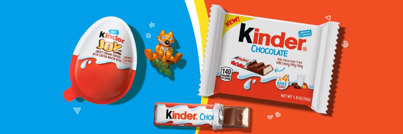 Kinder US's banner