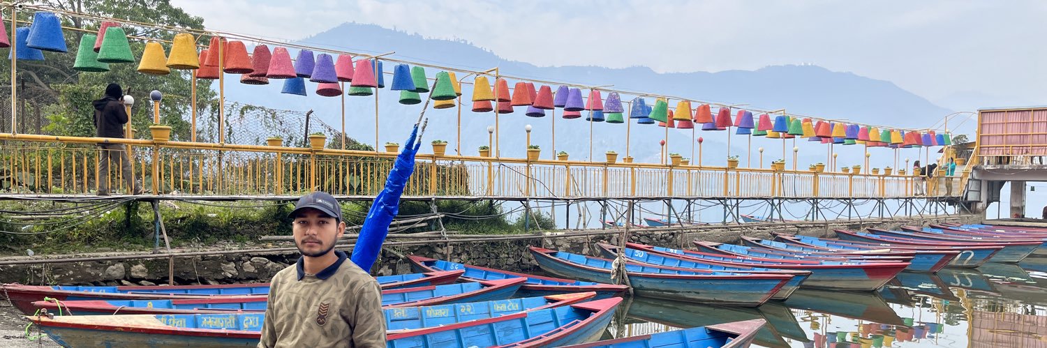 Gyanendra Singh's banner