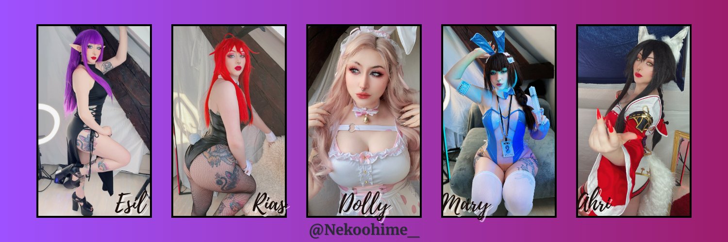 Nekoohime 🍥 Cosplay • Lewds 18+'s banner