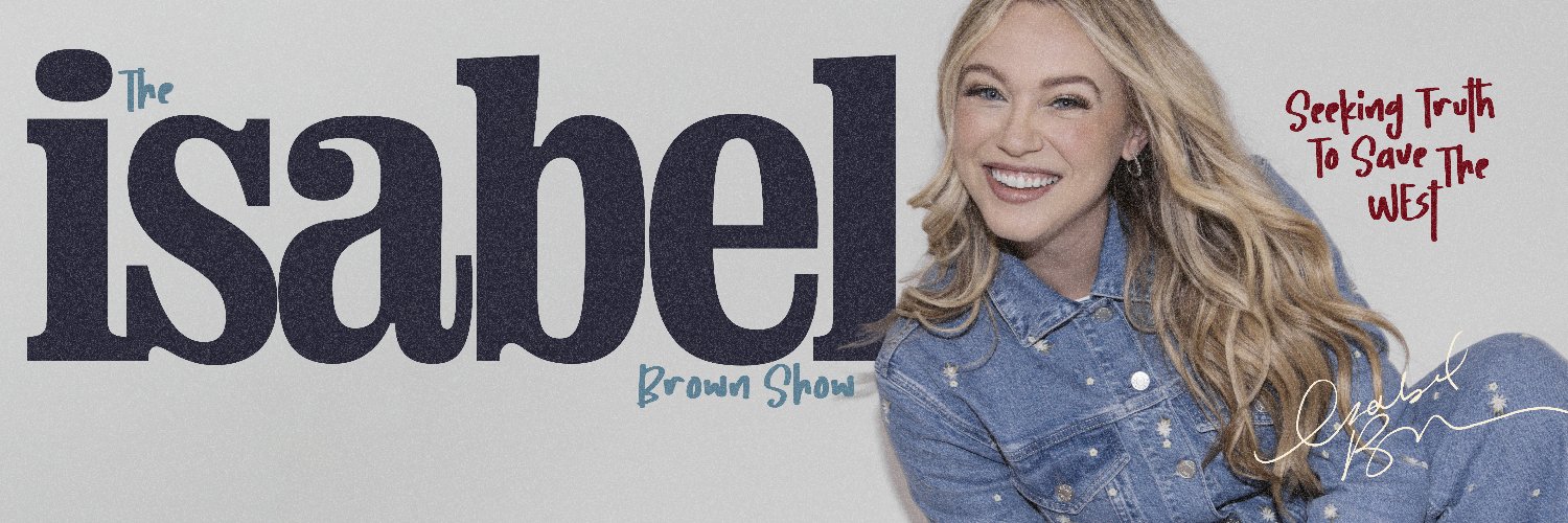 Isabel Brown's banner