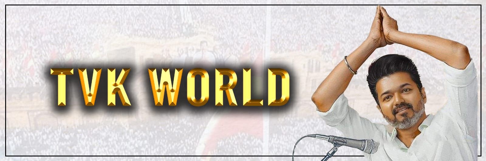 TVK WORLD's banner
