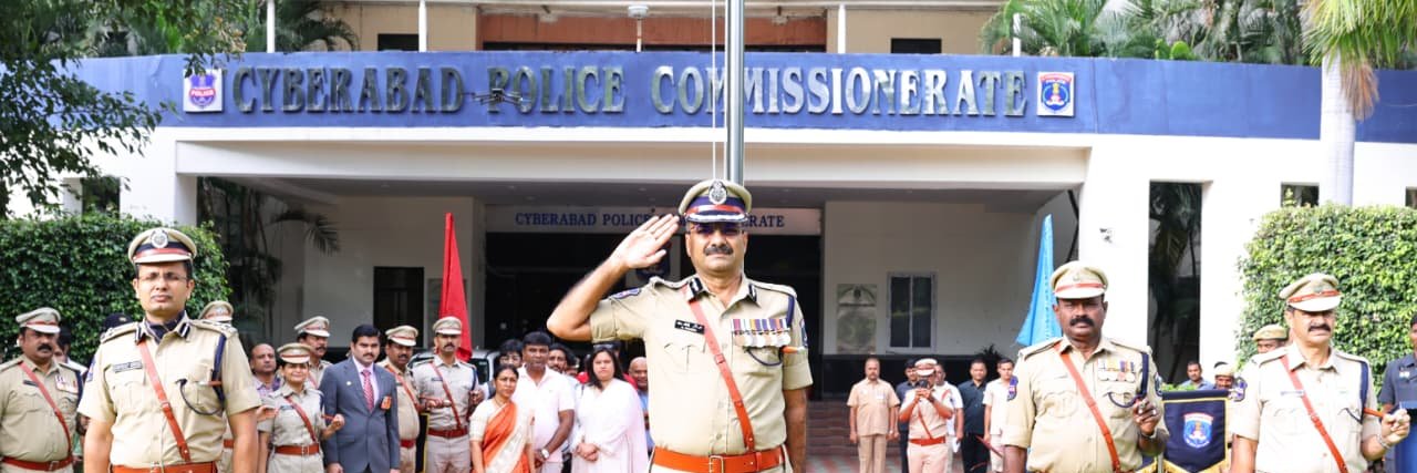 Cyberabad Traffic Police's banner