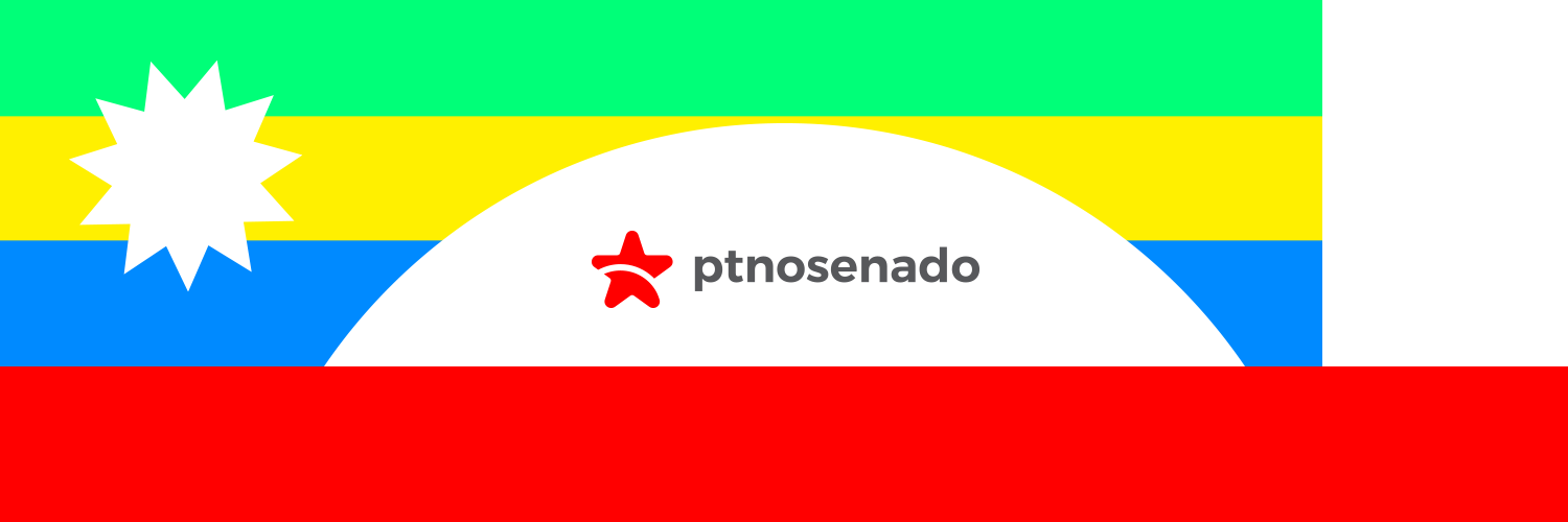 PT no Senado's banner