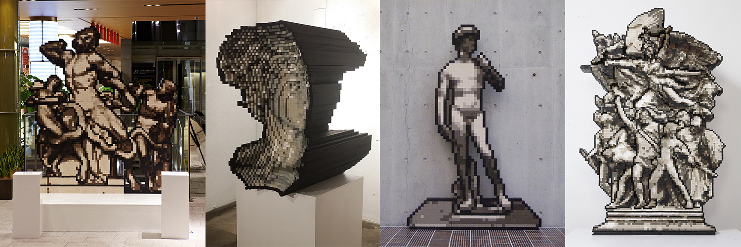 zerotaro＠Pixelart_Sculpture's banner