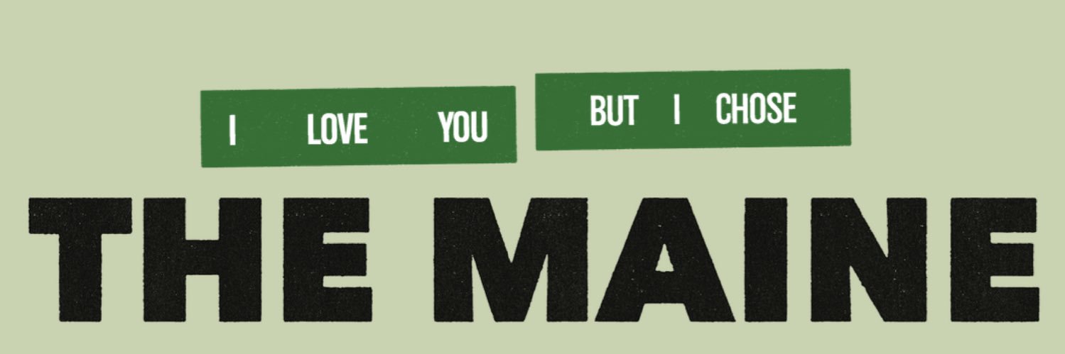 The Maine On Tour • Instagram's banner
