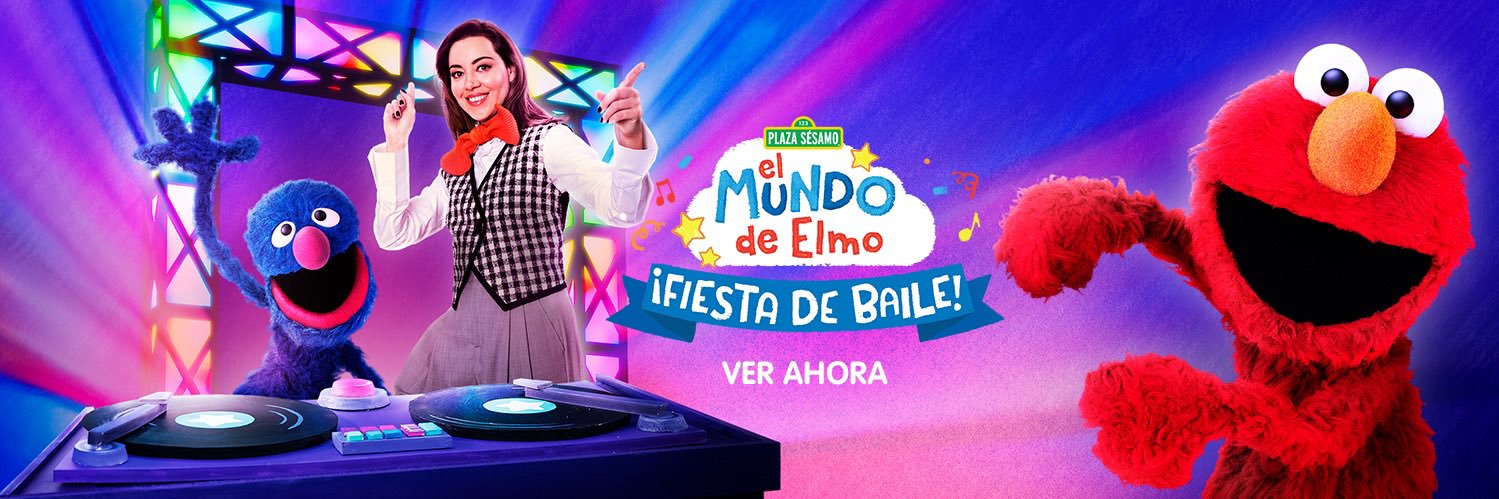 Plaza Sésamo's banner