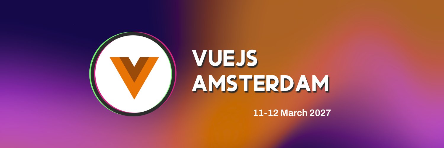 Vuejs Amsterdam's banner