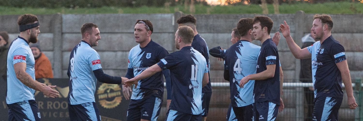 Bishop Auckland FC's banner