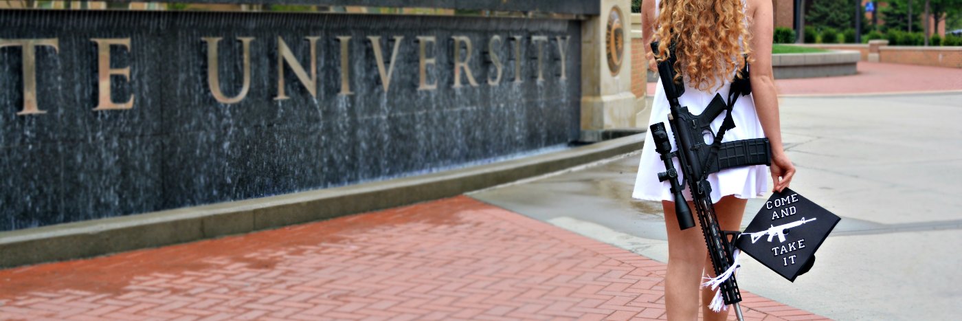 Kaitlin Bennett's banner