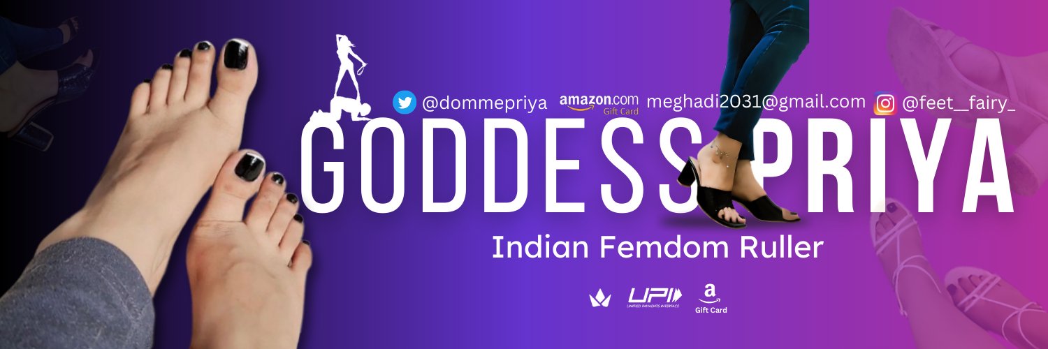 Mistress Priya (26k+ devotees)'s banner