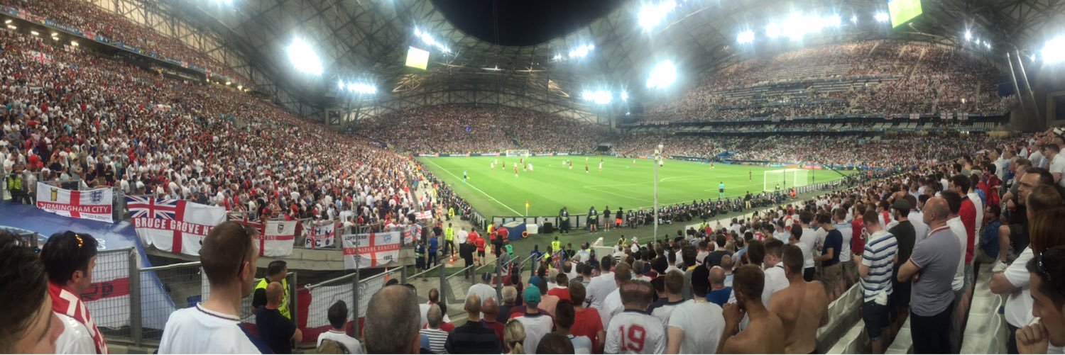 Follow England Away's banner