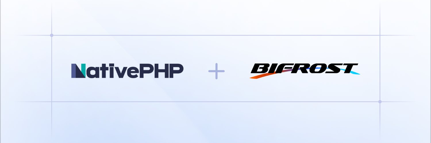 NativePHP's banner