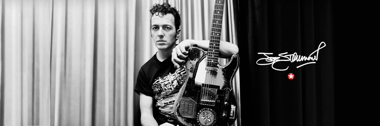 Joe Strummer's banner