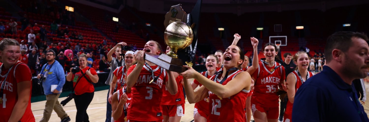 Kimberly Girls Basketball's banner