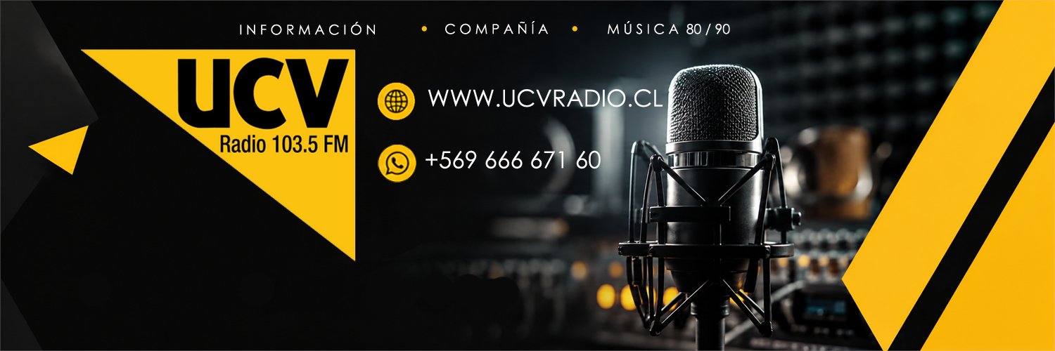 UCV Radio 103.5 FM's banner