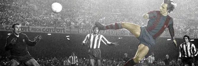 Amb B de Barça's banner