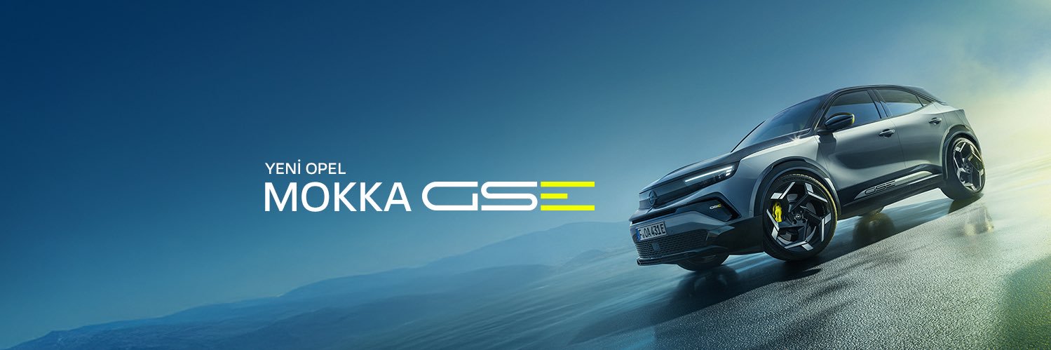 Opel Türkiye's banner