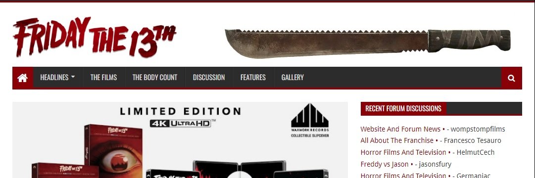 Friday The 13th: The Franchise 🪓's banner