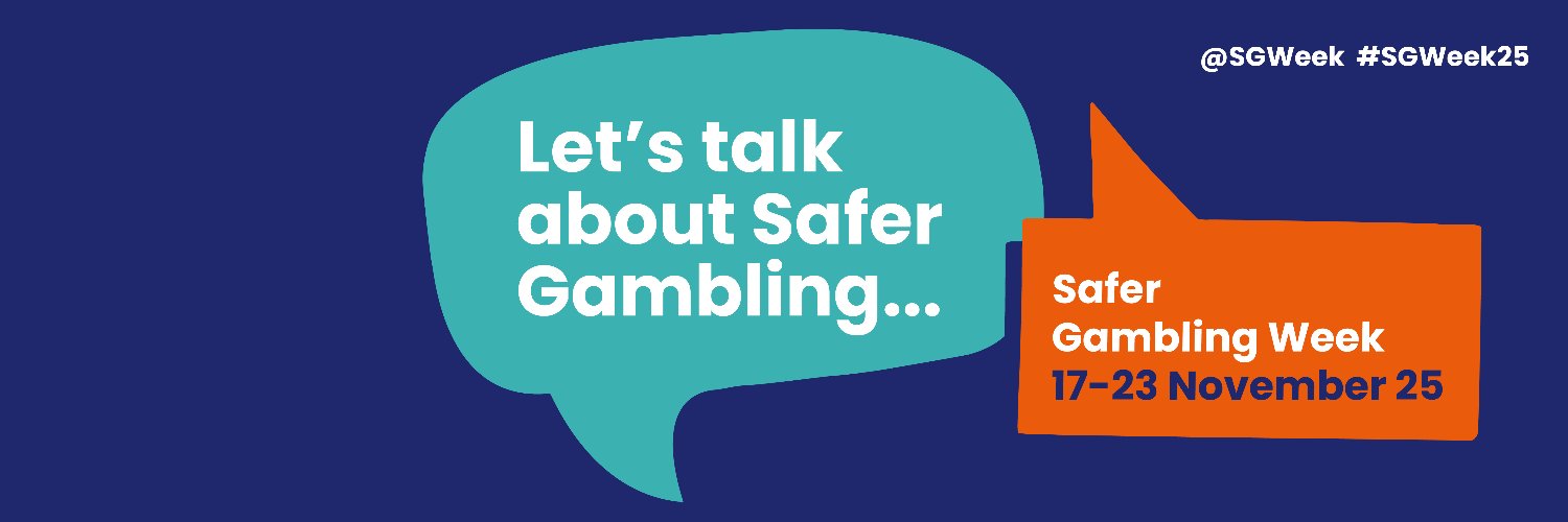 Safer Gambling Week's banner