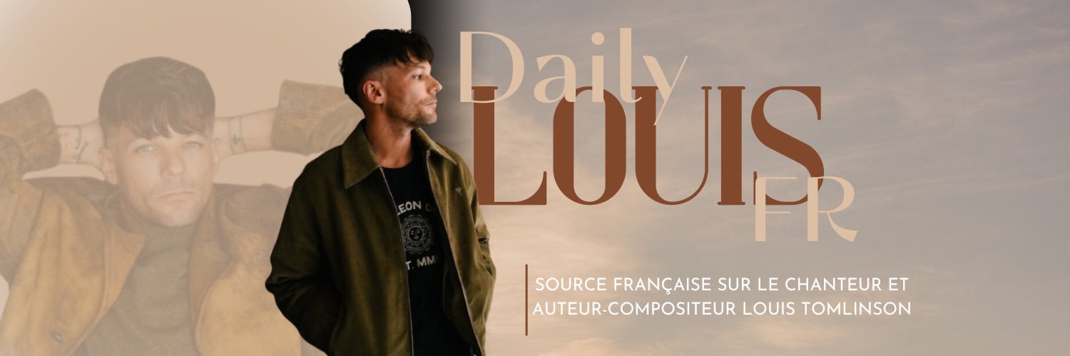 Louis Tomlinson France's banner