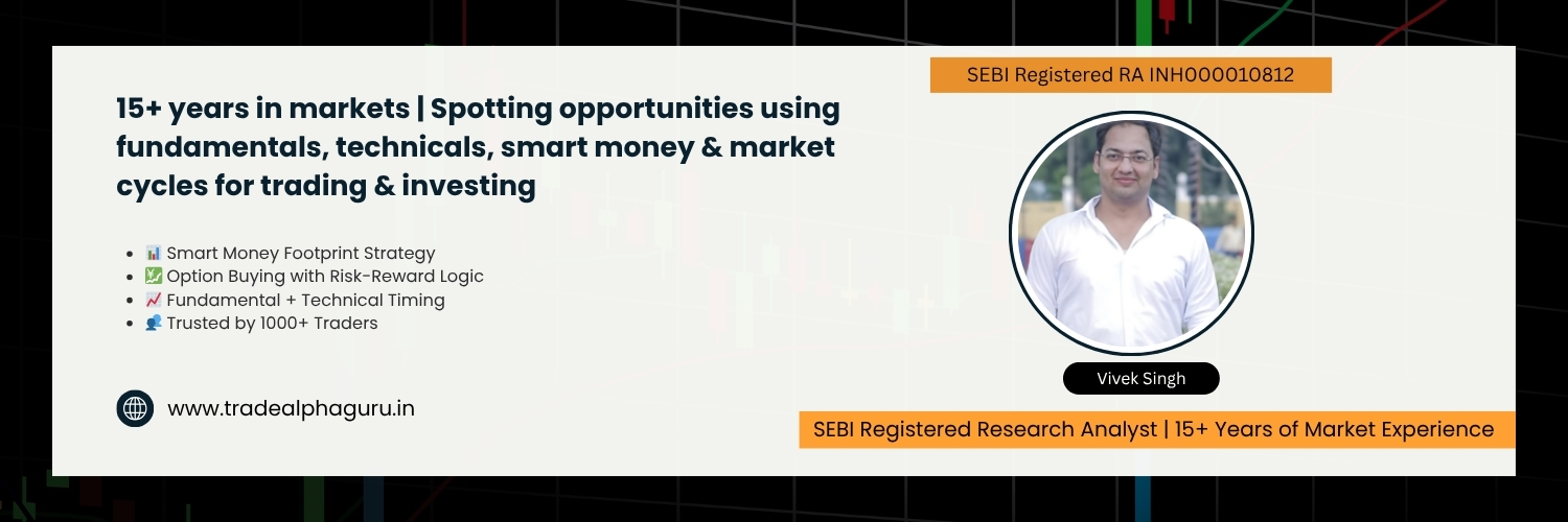 Vivek Singh(SEBI Registered RA)'s banner