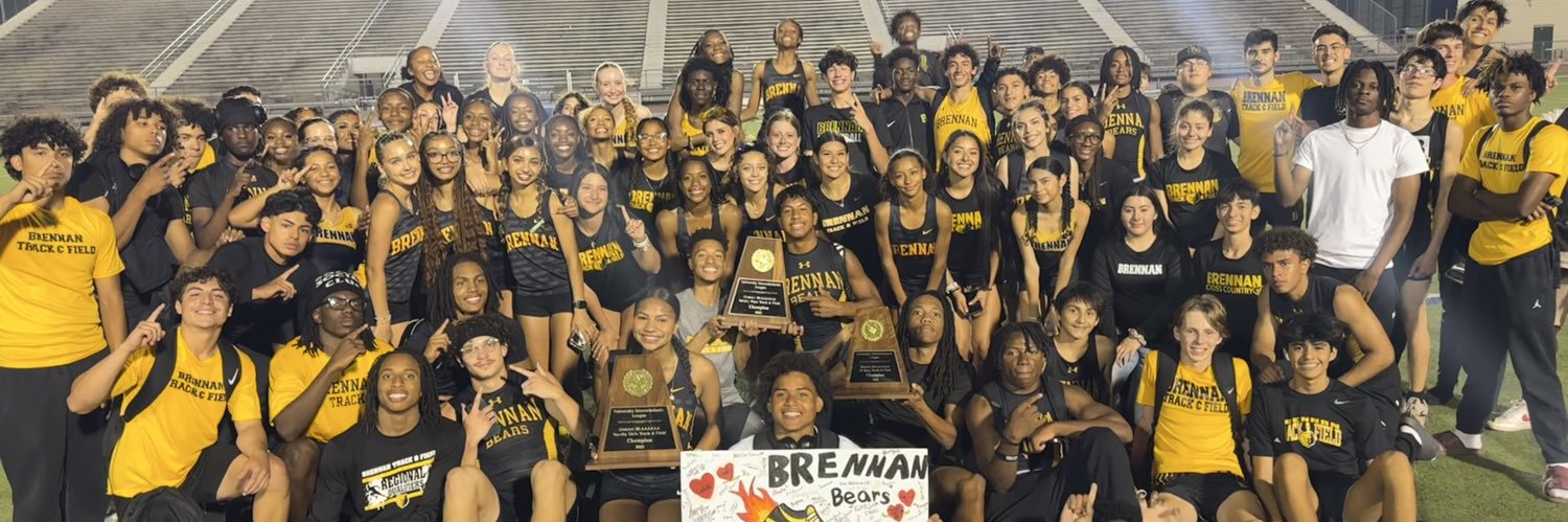 Brennan Track & Field/Cross Country's banner