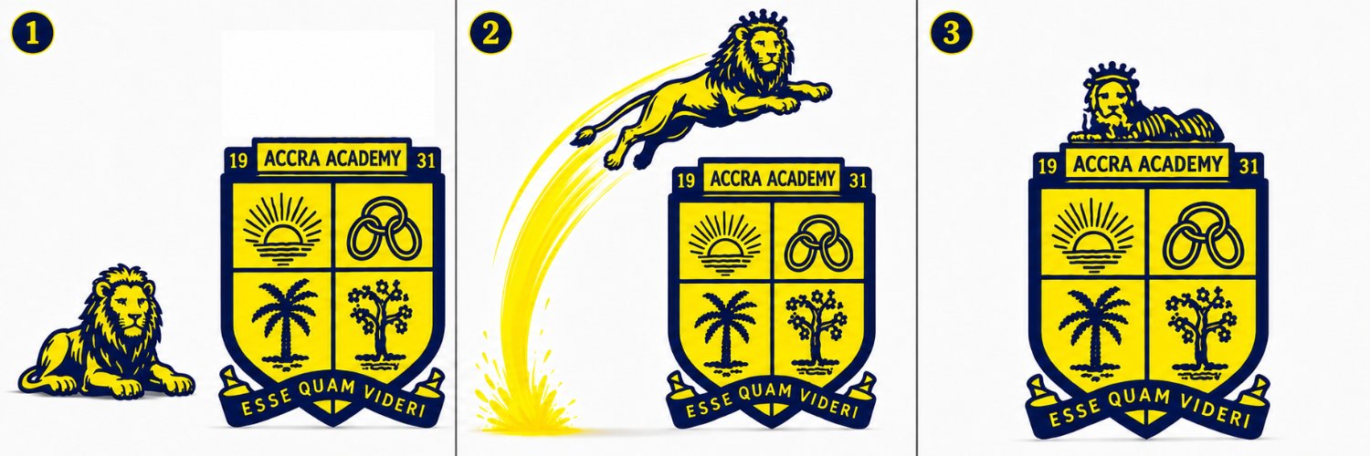 Accra Academy's banner