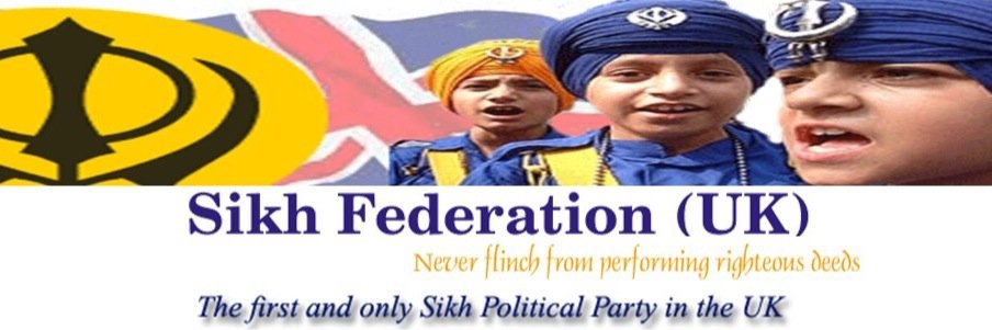 Sikh Federation (UK)'s banner