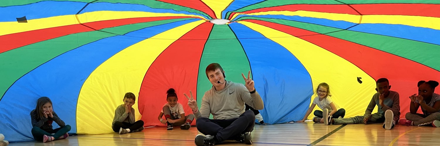 Mr. Staup's banner