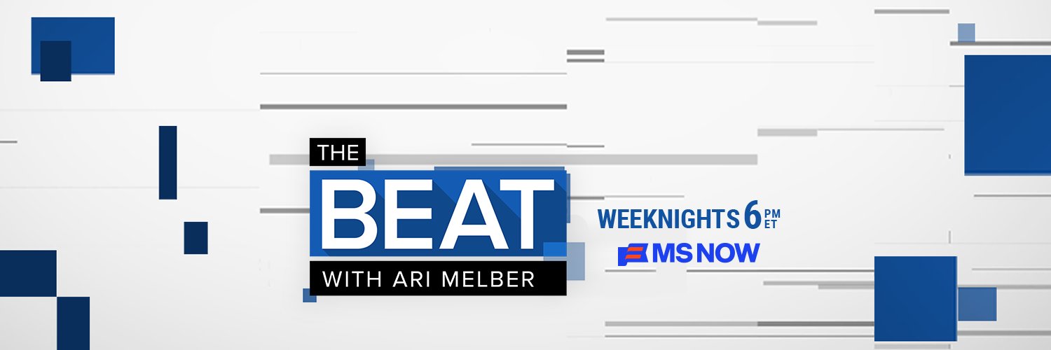 The Beat with Ari Melber's banner