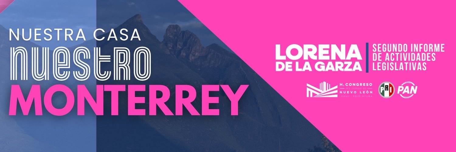 Lorena de la Garza's banner