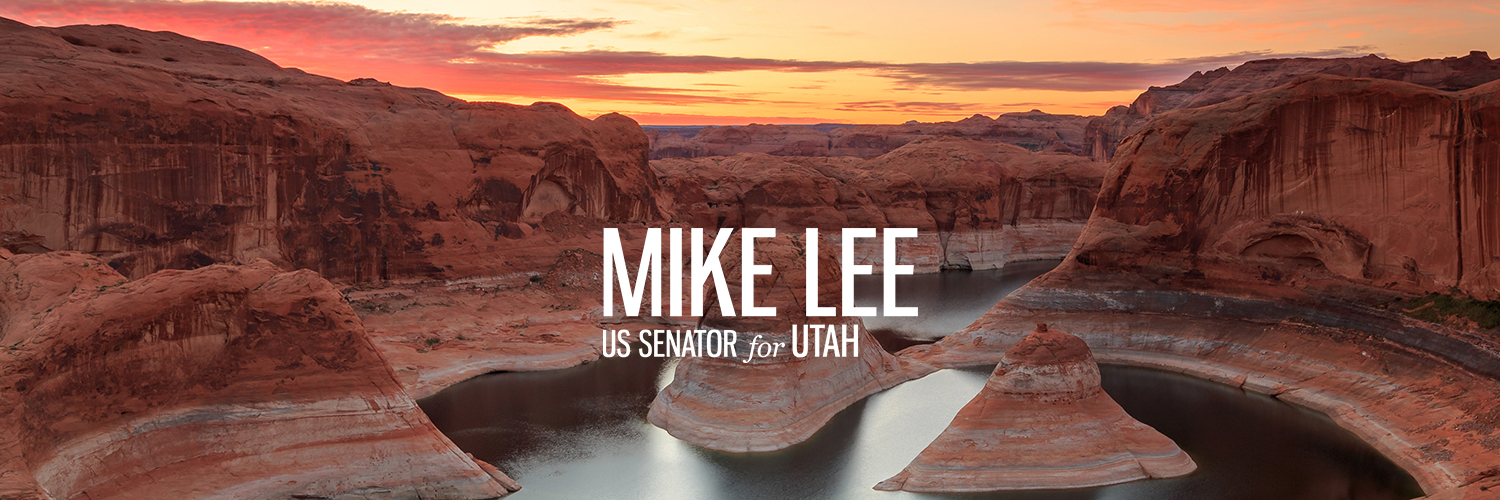 Mike Lee's banner
