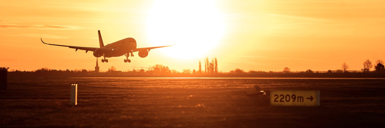 Brussels Airport's banner
