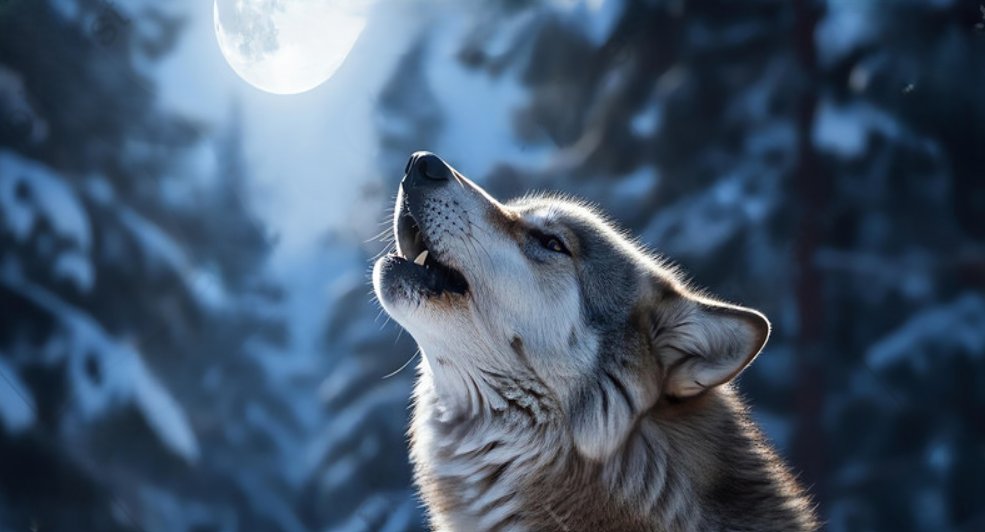 The Wolf Man's banner