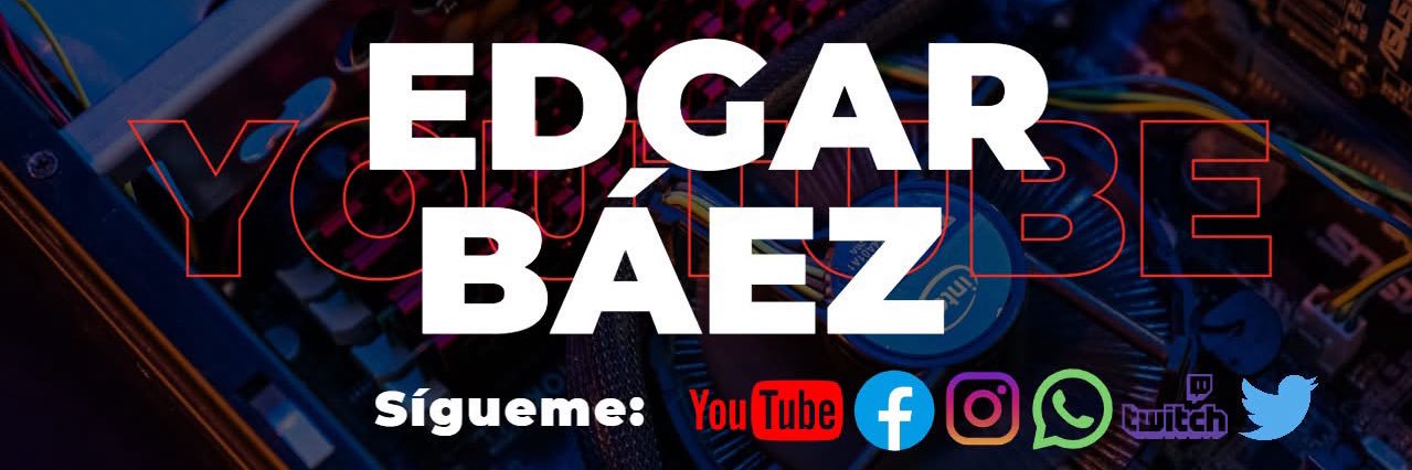Edgar Báez's banner