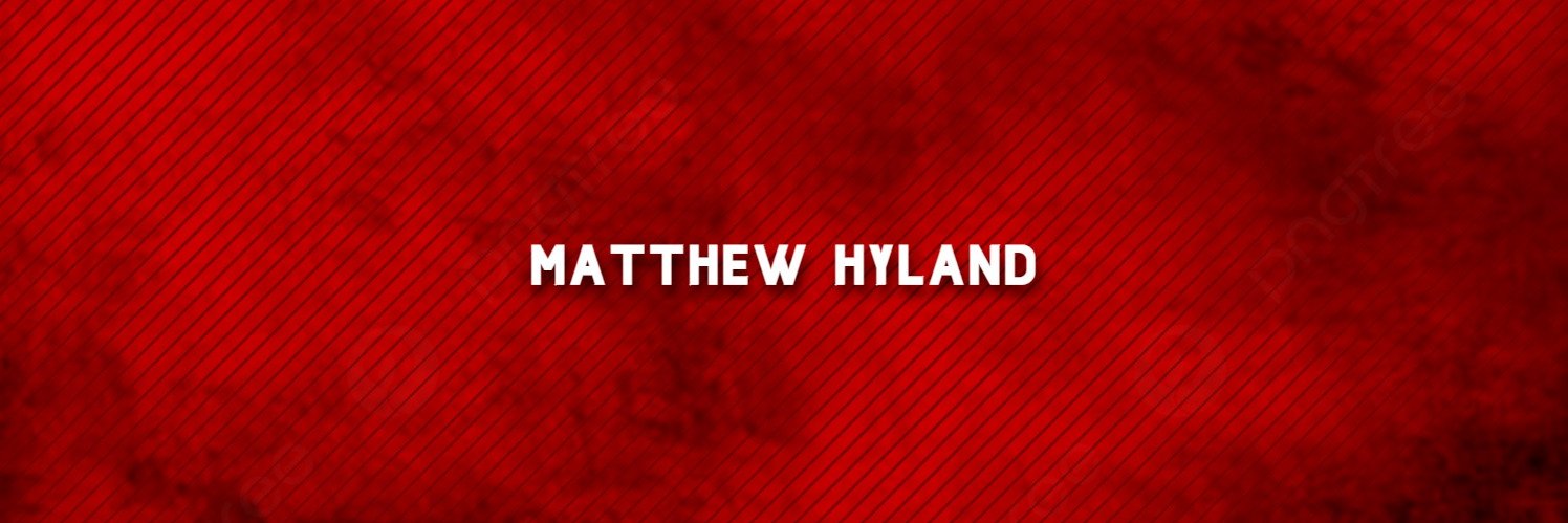 Matthew Hyland's banner