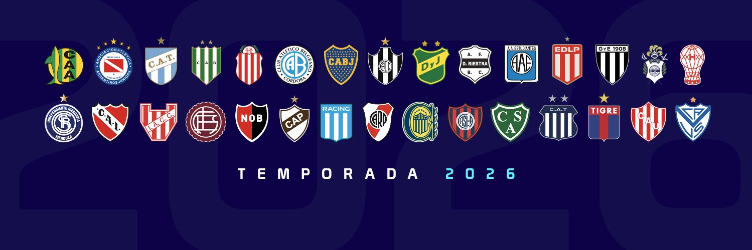 Liga Profesional de Fútbol's banner